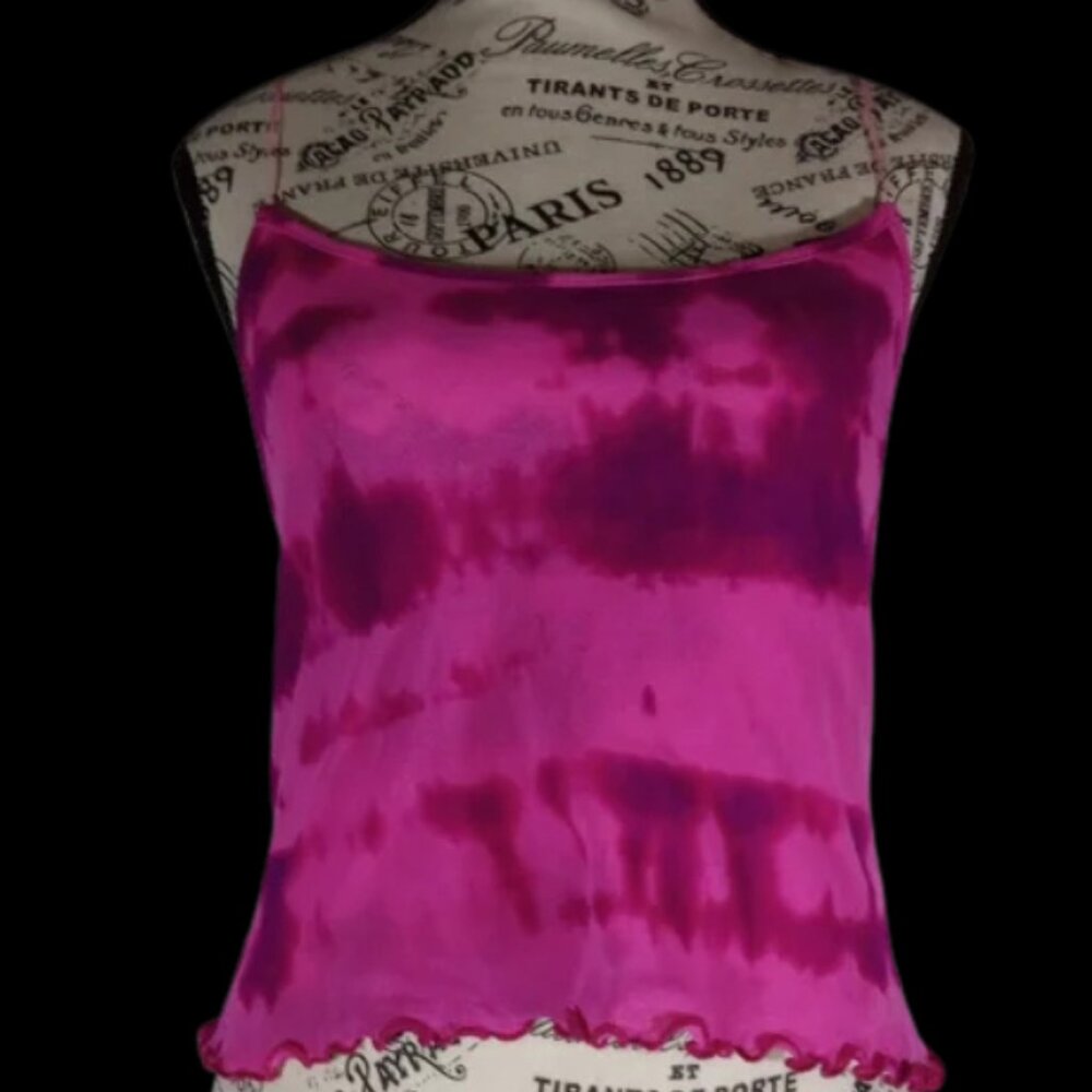 Petit Pois Pink Tie-Dye Camisole